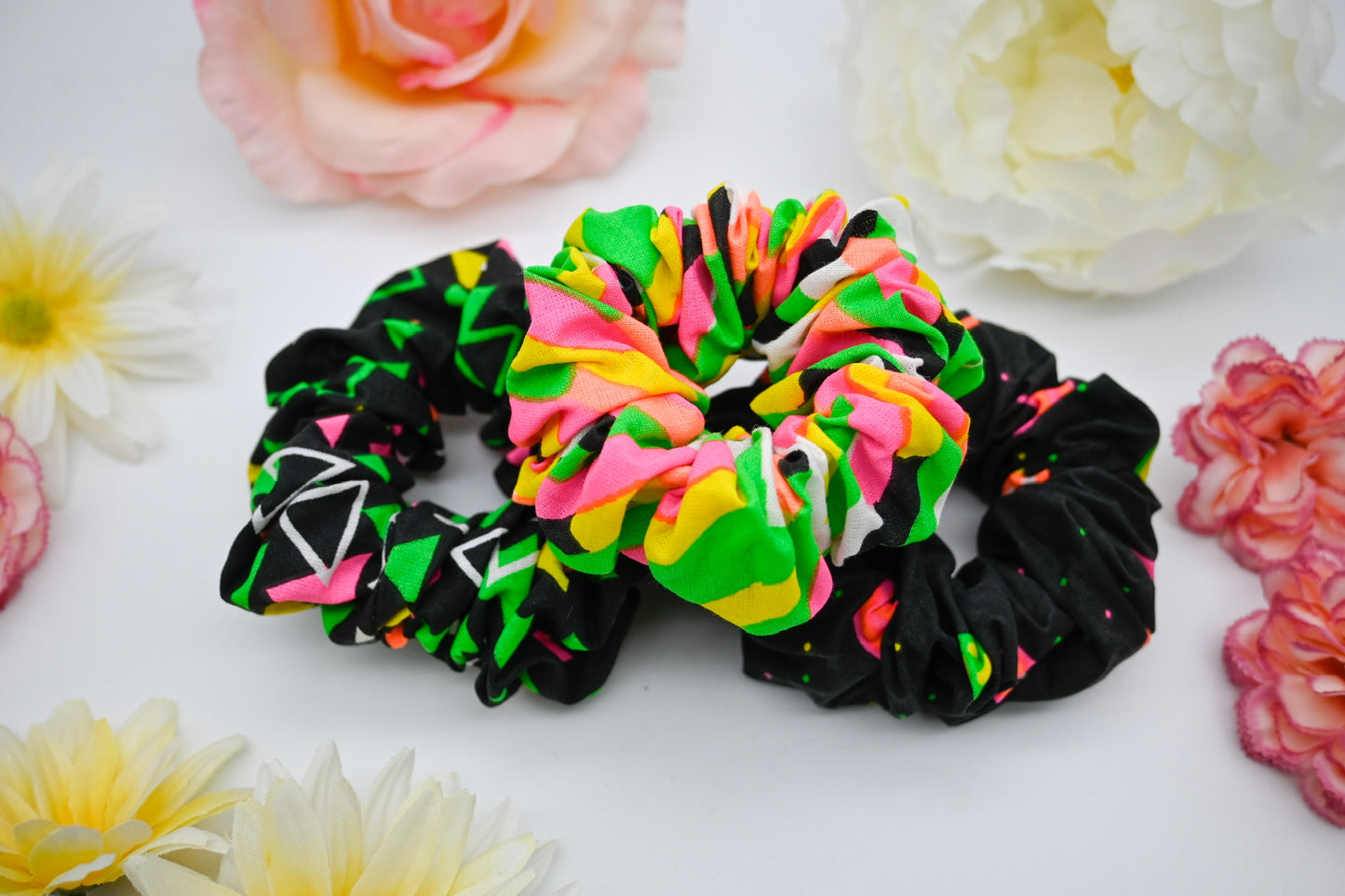 Retro Space Popsicles Scrunchie