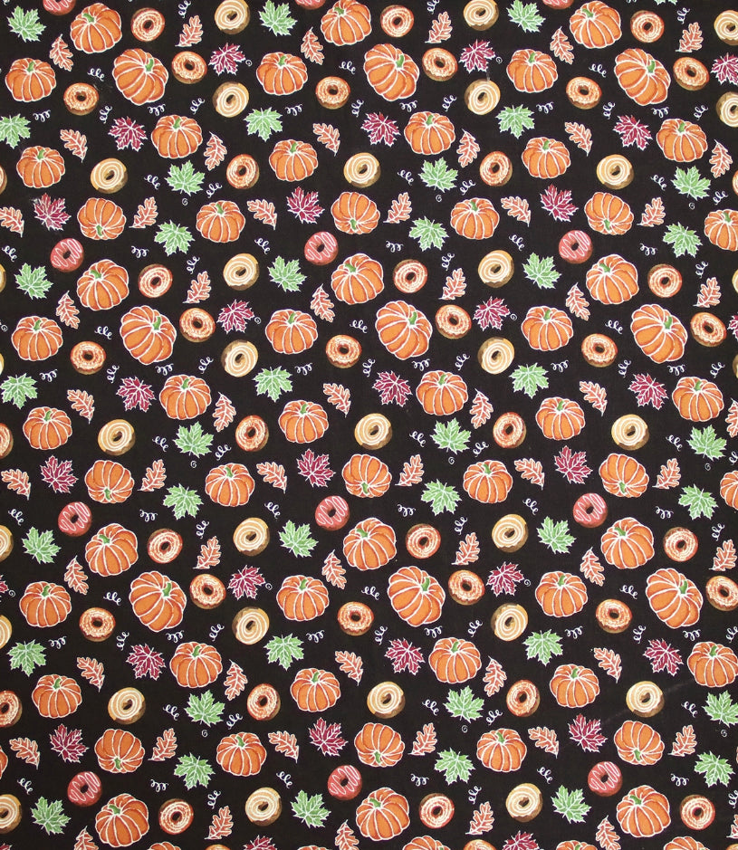 Fall Doughnuts Scrunchie