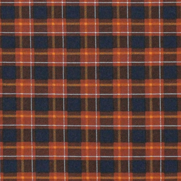 Pumpkin Spice Plaid Scrunchie
