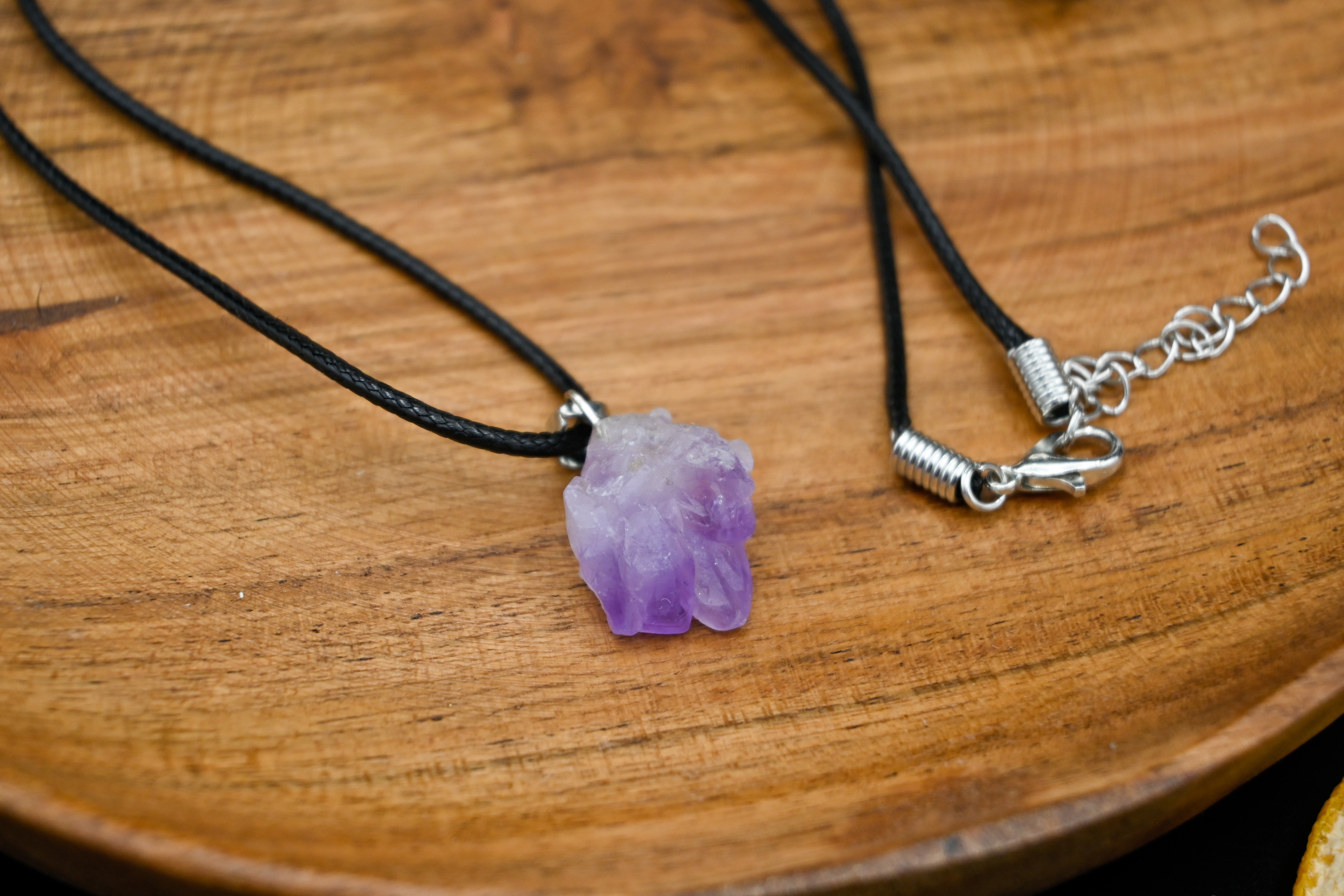 Amethyst Chunk Necklace; Amethyst Necklace; Chakra Jewelry; Healing Je –  MOONLIGHT JEWELS CO. INC.